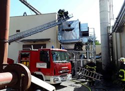 Třímilionová škoda při požáru na pile