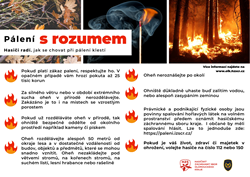 HASIČI RADÍ: Jak se bezpečně chovat při pálení klestí a trávy?