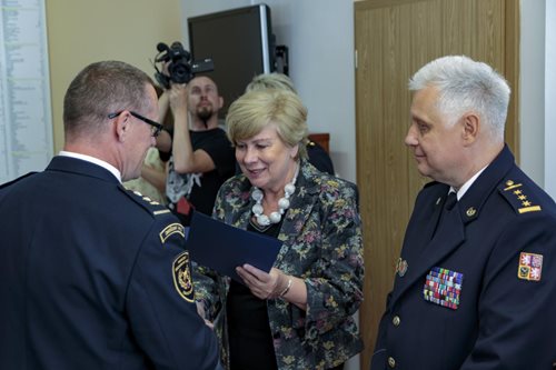 Předali jsme medaile HZS ČR a plakety HZS ČR za nasazení v době Covid-19