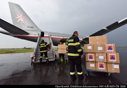 Hasiči se v loňském roce a začátkem letošního roku podíleli na humanitární pomoci