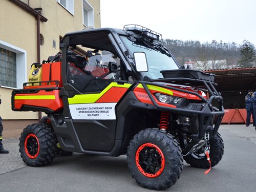 U některých hasičů naděloval Ježíšek s týdenním předstihem