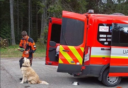 Kynologové HZS Libereckého kraje cvičili v Tatrách