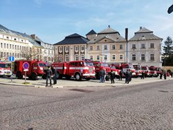 Profesionální hasiči v Kutné Hoře oslavili 50 let od svého vzniku