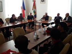 Jihokorejští hasiči navštívili kolegy v Českých Budějovicích