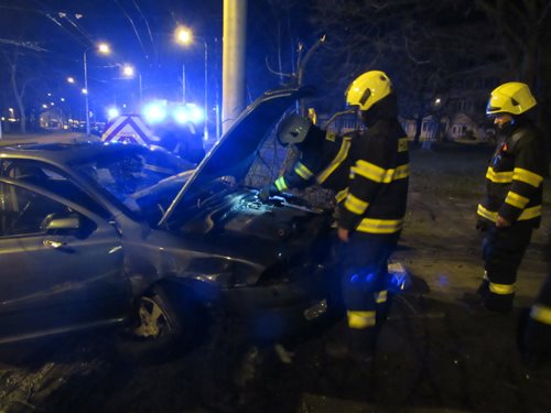 Hasiči měli v Královéhradeckém kraji první den v roce napilno