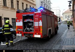 V centru Prahy došlo k masivnímu úniku plynu VIDEO/FOTOGALERIE
