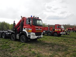 Pražský hasič se zúčastnil mezinárodního cvičení „URBAN WATER AID 2016“ v maďarském Szabolcsveresmartu