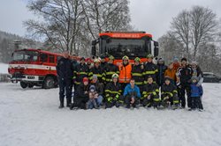Hasiči v Tanvaldu se rozloučili s kolegou Karlem Bukvicem