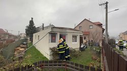 Zahoření mobilního domu v Bělkovicích-Lašťanech