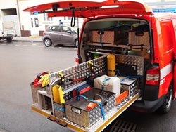 Finanční dar na novou techniku HZS Dobříš