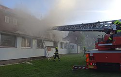 V Mariánské hořela rekreační chata