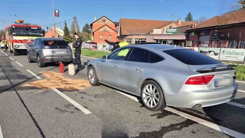 Série nehod zaměstnala hasiče během jediného odpoledne