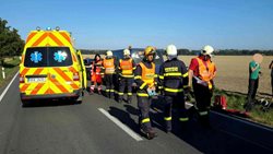 Hasiči v Pardubickém kraji zasahovali u požáru i dopravních nehod