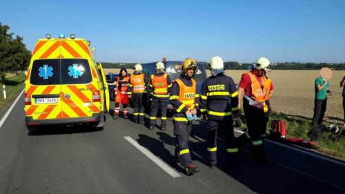 Hasiči v Pardubickém kraji zasahovali u požáru i dopravních nehod
