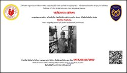 Veřejná sbírka na podporu rodiny zesnulého hasiče
