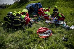 Průjezd na obchvatu České Skalice ochromila nehoda