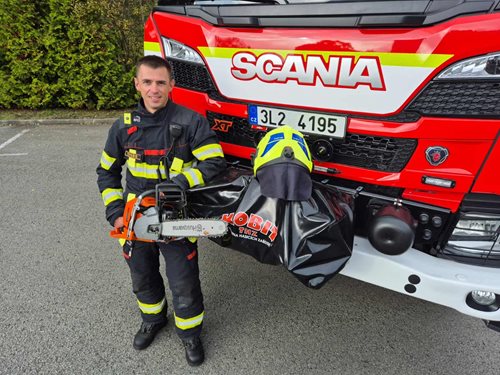 Hasič obstál v extrémním závodě