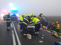 Hasiči radí: Jak se zachovat při dopravní nehodě