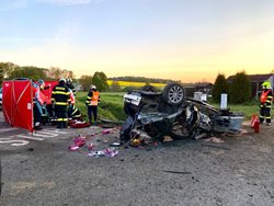 Dvě vážné nehody na jihočeských silnicích