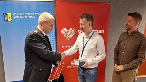 Za záchranu lidského života získal ocenění Gentleman silnic