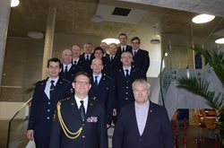 Profesionální hasiči Pardubického kraje obdrželi vyznamenání za jejich obětavou práci