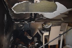Tři jednotky zasahovaly u požáru rodinného domu v obci Pyšely