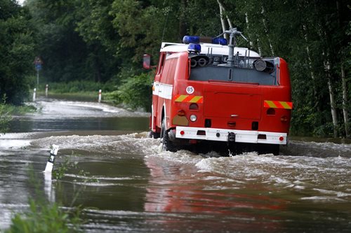 Povodňové ohrožení a silný vítr