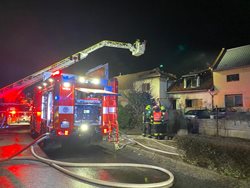 Požár zničil dům v Pačlavicích na Kroměřížsku
