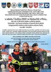 Den se složkami IZS v Písku