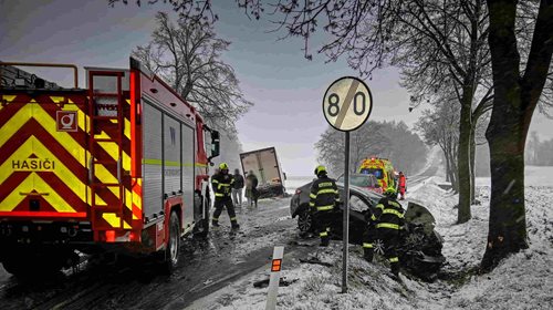 Náhlá změna počasí zkomplikovala provoz