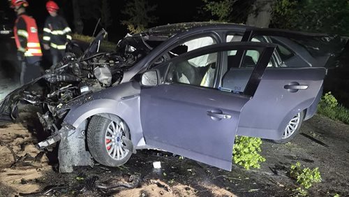 Náraz do stromu změnil jízdu v tragédii