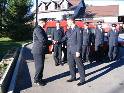 Dobrovolní hasiči z Nechvalic dostali nové zásahové vozidlo