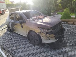 První požár elektromobilu v Jihočeském kraji