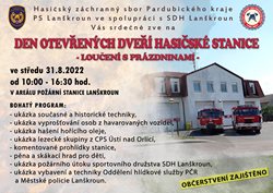 Den otevřených dveří na stanici v Lanškrouně