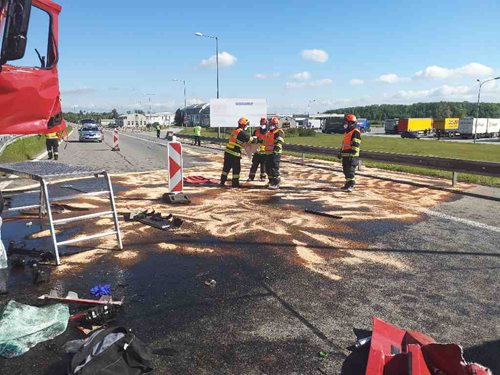 Hasiči zasahovali u tragické nehody na dálnici