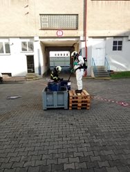 Chemický zásah v českobudějovické firmě