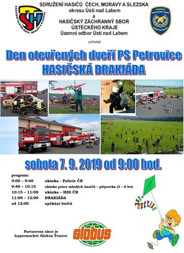 Drakiáda a den otevřených dveří stanice Petrovice