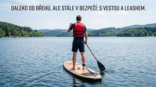 Léto na vodě má svá pravidla. Policie varuje před alkoholem i přeceňováním vlastních sil