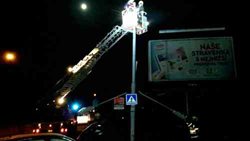V noci hasiči Jihomoravského kraje zasahovali u dopravních nehod 