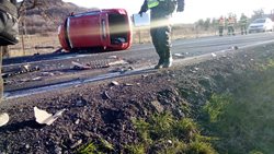 Dopravní nehoda dvou osobních aut u Podsedic