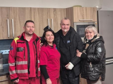 Radost a uznání po rychlé záchraně života