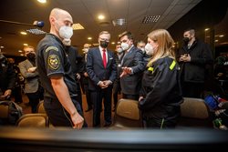 Premiér Petr Fiala navštívil KACPU v Hradci Králové