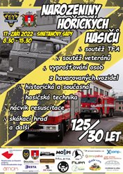 Narozeniny hořických hasičů