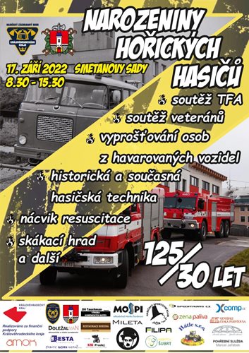 Narozeniny hořických hasičů