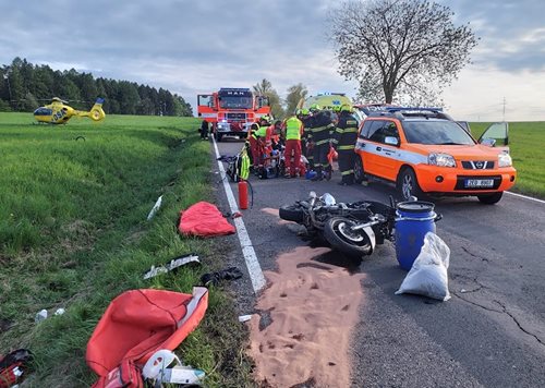 Víkend byl ve znamení dopravních nehod