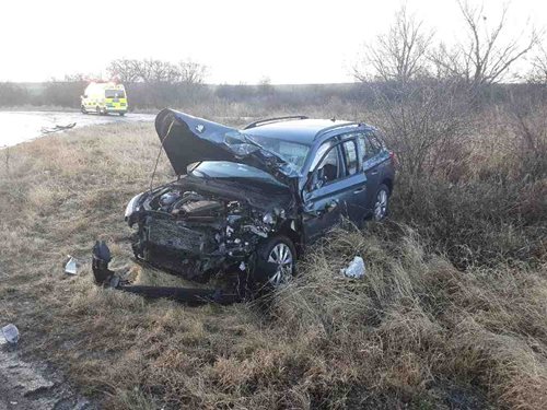 Dopravní nehoda osobního a nákladního auta 