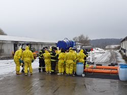 Likvidace chovu kachen v Lánech na Kladensku