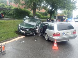 Nehoda v krajském městě Zlín si vyžádala tři zranění